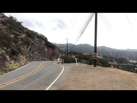 Tesla Model 3 Performance maximum attack in Malibu 10 second clip