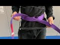 How to tie your BJJ Belt so it NEVER comes undone!