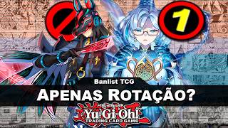 Saiu a BANLIST TCG e ela me decepcionou: COPIANDO o OCG e Master DUEL - Maio 2026