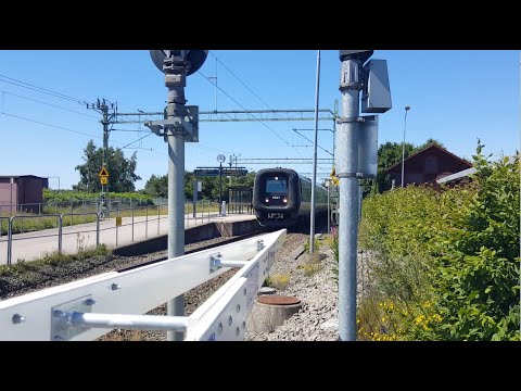 Tåg i Mörrum: Brand i Hässleholm