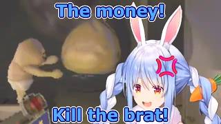 DON'T F--- WITH PEKORA'S MONEY (R.E.P.O.)  [Hololive/clip]