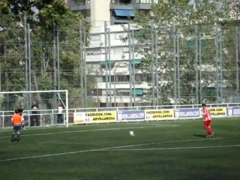 Tanda de penaltis - Fran anota el segundo para el At. Velilla 2 - 1