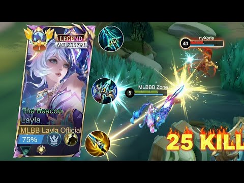 TOP 1 GLOBAL LAYLA BUILD 2026 💥 MASSIVE BURST DAMAGE!