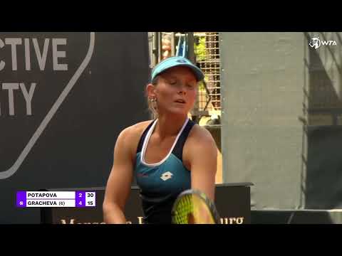 Hamburg open : Potapova v/s Gracheva