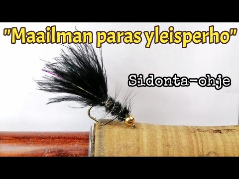 Musta Leetch Sidontaohje | Perhonsidonta