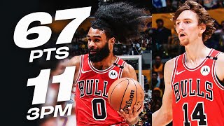 Matas Buzelis - Coby White - Josh Giddey - Chicago Bulls