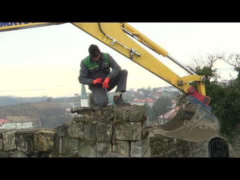 RADIO GRADAČAC - REKONSTRUKCIJA FORTIFIKACIJSKE KULE U KOMPLEKSU KULE ZMAJA OD BOSNE - 08.02.2024.