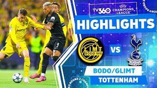 BODO/GLIMT VS TOTTENHAM HIGHLIGHTS & ALL GOALS 2025 | UEFA CHAMPIONS LEAGUE 25/26 | UCL 25/26
