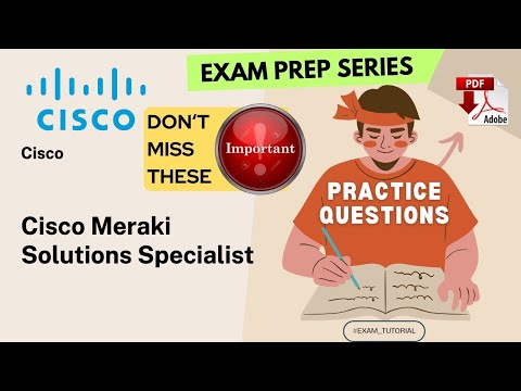500-220 Exam Tutorial🔥IMPORTANT TOPICS🔥| Cisco Meraki Solutions Specialist CISCO | Tips & Tricks