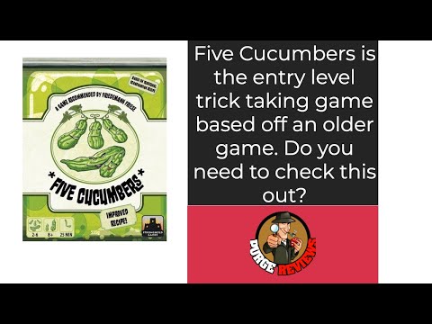 The Purge: # 3620 Five Cucumbers: Is this introduction to trick taking for you?