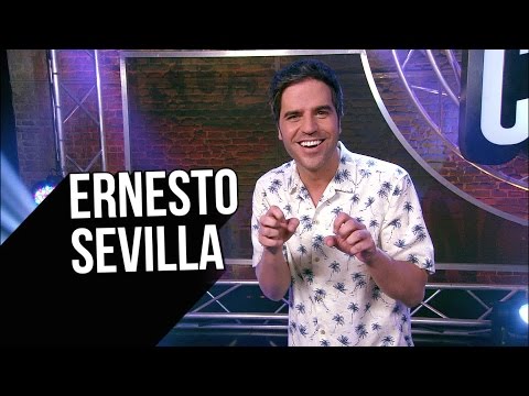 Ernesto Sevilla: "Soy el único soltero y para mis amigos soy Satanás"-El Club de la Comedia