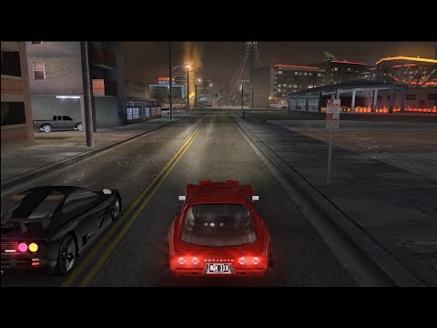 MIDNIGHT CLUB 3 GAMEPLAY 1080p [PCSX2 1.7.0] 68 CORVETTE x MCLAREN F1 LM