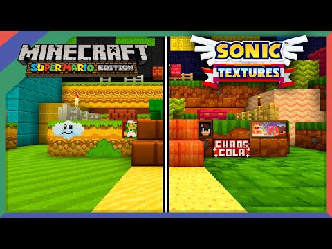 Mario Mashup With Sonic Textures Is WEIRD