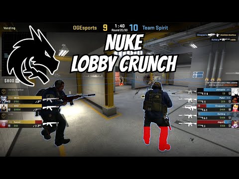 CS:GO Tactic - Team Spirit Nuke Lobby Crunch