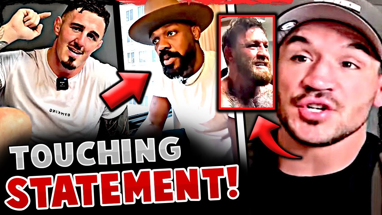 Jon Jones made a TOUCHING STATEMENT / Tom Aspinall RESPONDS to Jon Jones / Chandler McGregor UFC