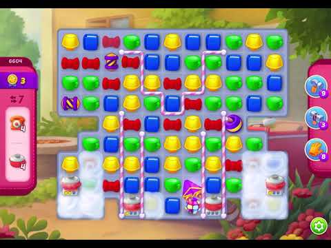 HomeScapes Level 6604 no boosters (24 moves)