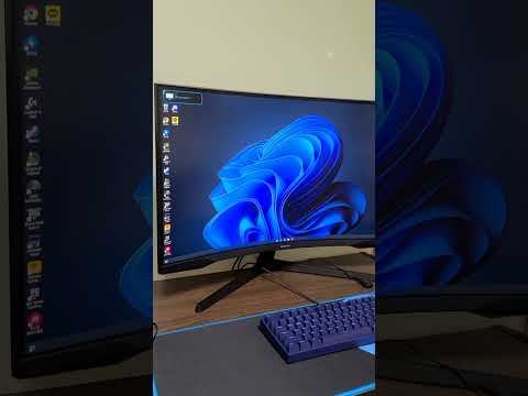 삼성 커브드 모니터 오디세이 G5 언박싱