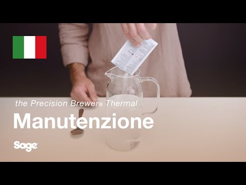 Come eseguire un ciclo di decalcificazione