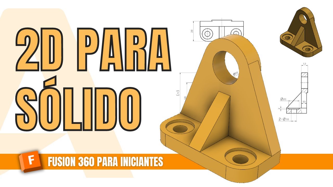 Fusion 360 - #01 - Modelagem 3D para Iniciantes