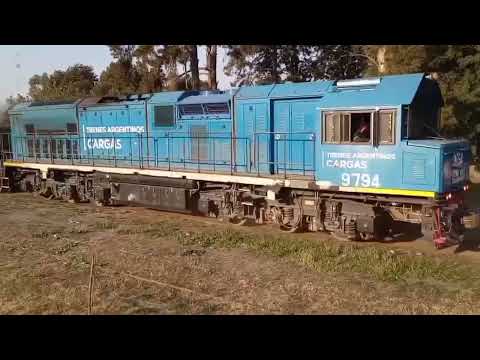 Tren 1254/9794 por Río Colorado. Tucumán 🚂💪📸