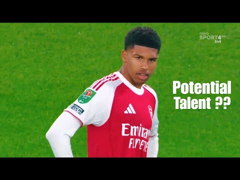 17 Years Old Andre Harriman-Annous Arsenal Debut VS Brighton - All Duels