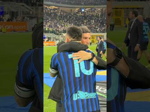 Lautaro with Zanetti ©️⚫️🔵 #InterScudetto #Lautaro #Zanetti #SerieA