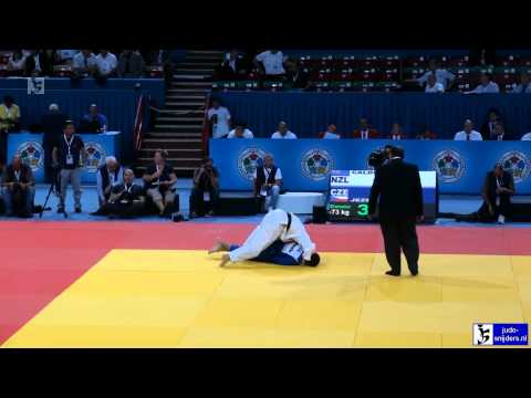 Judo 2011 World Championships Paris: Calder (NZL) - Jezek (CZE) [-73kg]