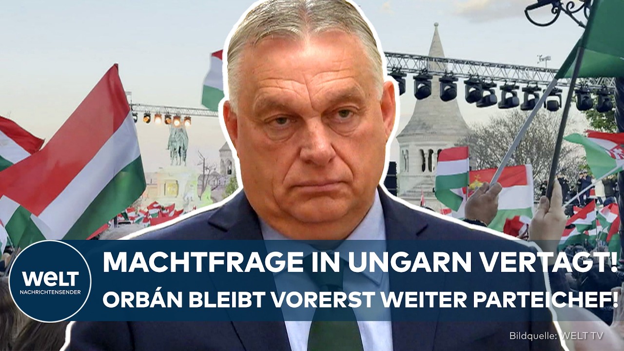 BUDAPEST: Orbán bleibt trotz Wahlniederlage an der Spitze! Fidesz-Parteitag ohne Gegenstimmen!
