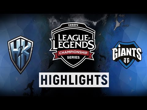 H2K vs. GIA - EU LCS Week 6 Day 2 Match Highlights (Spring 2018)
