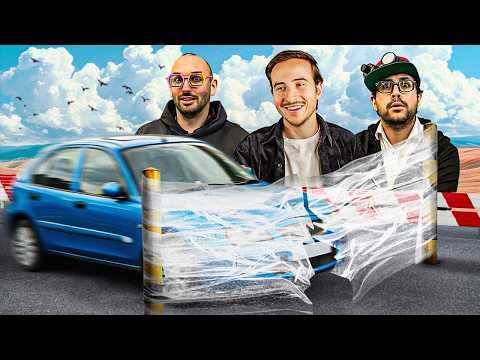 ARRÊTER une voiture avec du SCOTCH : C'est possible ?