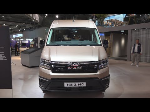MAN TGE 3.140 4x2F SB Panel Van (2025) Exterior and Interior