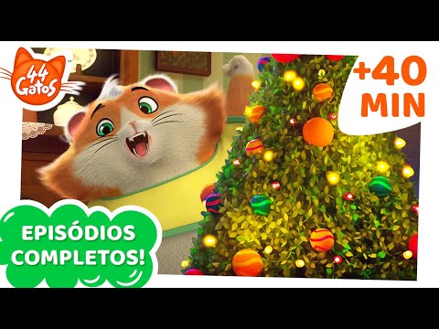 44 Gatos | Latinoamérica | 40 MIN | Episodios completos | ¡Cuentos de Navidad! ☃️🎁