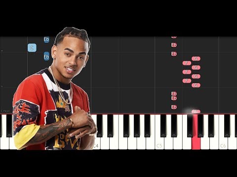 Ozuna - Me Dijeron (Piano Tutorial)