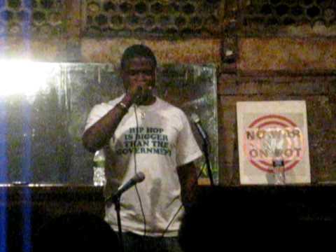 SCRiBE the Verbalist, live freestyle @ the Yippie Museum Cafe