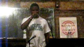 SCRiBE the Verbalist, live freestyle @ the Yippie Museum Cafe