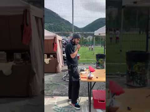 Rnz Raving Sound Check Turbo Sound (Mjolnir sound system) Switzerland Track id : Rnz Raving - Whales