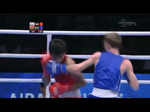 Asanau wins Bronze Boxing World Champs - Universal Sports