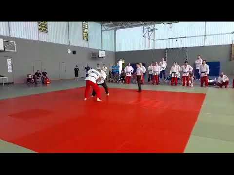 Jürgen Werdeker (schwarze Hose) 1.JJJC Dortmund vs. Marius Post (rote Hose) TV Gütersloh,