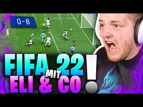 😂😱Als TOP Stürmer VERWANDEL ICH die BÄLLE! | FIFA 22 Pro Club mit @EliasN97, @Niklas-Wilson & Co.!