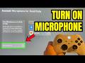Xbox Series X S How To Turn Microphone On Off For All Apps Tutorial 2025