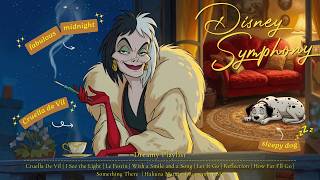 The Art of the Villain | Soft Disney Symphony Playlist for Deep Sleep 🌙