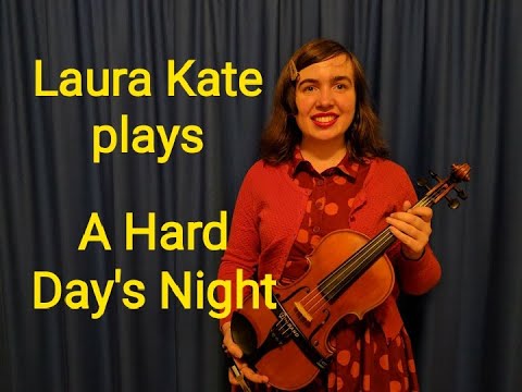Laura Kate performs A Hard Day's Night - made famous by The Beatles!