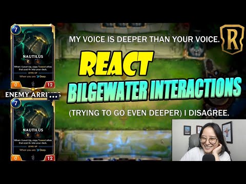 REACT to BILGEWATER Card Interactions | Legends of Runeterra