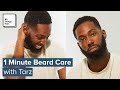 1 Minute Beard Care For Black Men Bearded Beginners
