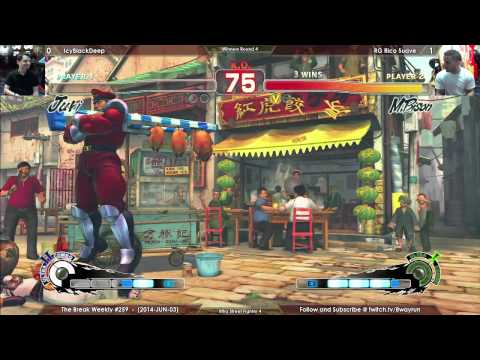 The Break #259   USF4 W4   IcyBlackDeep VS RG Rico Suave