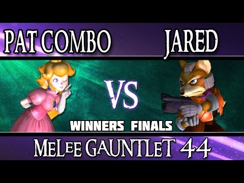Melee Gauntlet 44 - Pat Combo (Peach) vs Jared (Fox) - WINNERS FINALS