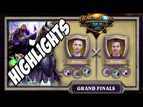 HEARTHSTONE EUROPEAN CHAMPIONSHIP 2015 GRAND FINAL [Tournament Highlights]