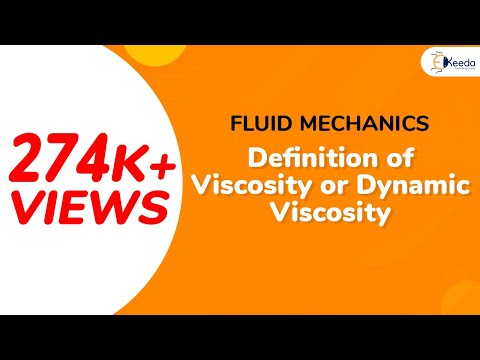 Definition of Viscosity or Dynamic Viscosity - Properties of Fluid - Fluid Mechanics 1