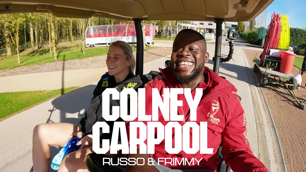 COLNEY CARPOOL | Alessia Russo & Frimmy | Luke Combs, bad jokes, Pavlova, Taylor Swift & more!