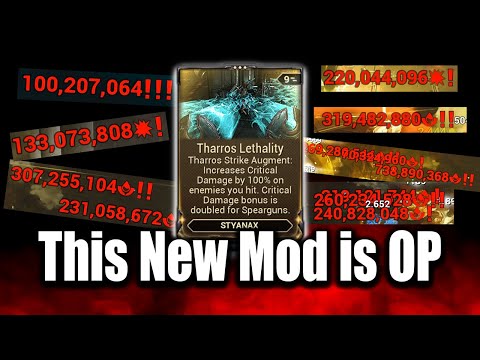 You’re Using This New Mod Wrong — How to Make Tharros Lethality Deal 100 Million Damage (or More)